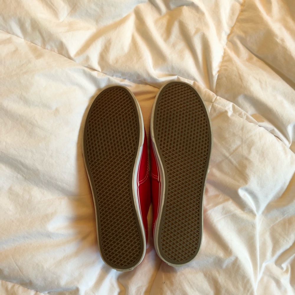 Red Vans - Picture 3 of 4